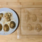 EASTER 5 shapes - chocolate Mould MEG cookie cutters