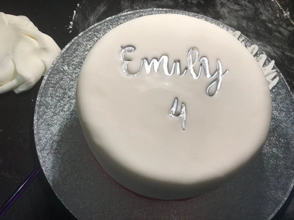 ‘EMILY 4’ BROMELLO Font full Alphabet Stamp - Fondant Embosser Cake MEG cookie cutters