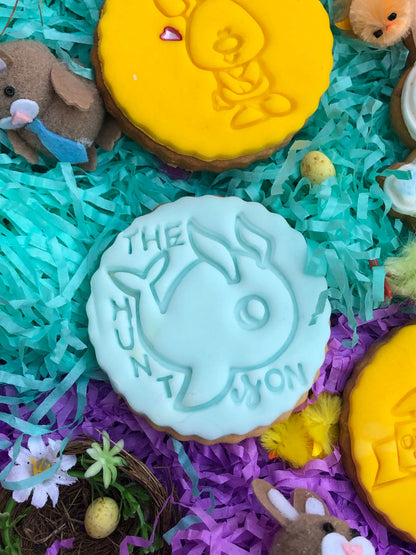 Easter Embossing - stamp MEG cookie cutters