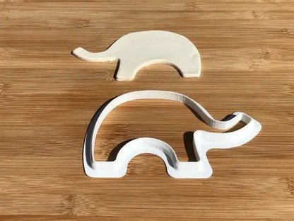 Elephant animal Cookie cutter (2) MEG cookie cutters