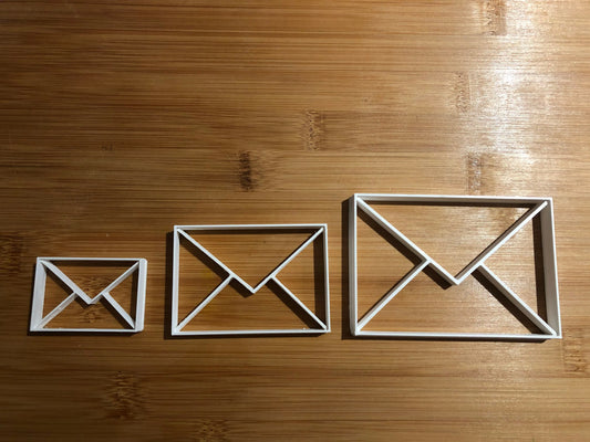 Envelope cookie cutter MEG cookie cutters