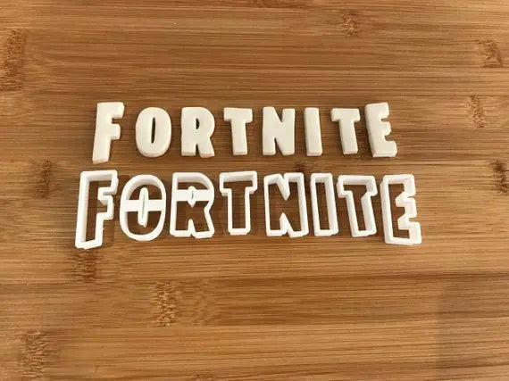 FORTNITE-INSPIRED Cookie cutter (2) MEG cookie cutters