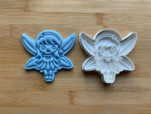 Fairy - Paint Your Own - Cookie cutter + Stamp MEG cookie cutters