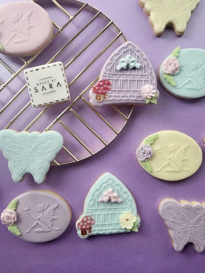 Fairy door debossing + cutter MEG cookie cutters