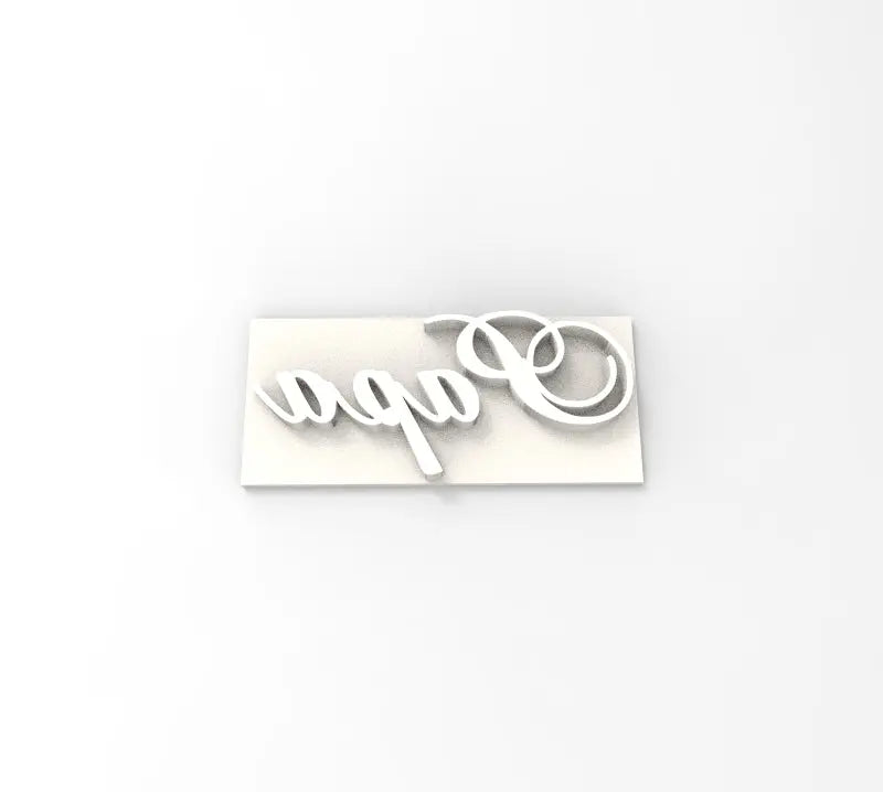 Father's Day - Papa - Embossing - stamp MEG cookie cutters