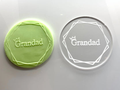 Fathers Day - collection 2021 (4) - debossing acrylic stamp MEG cookie cutters