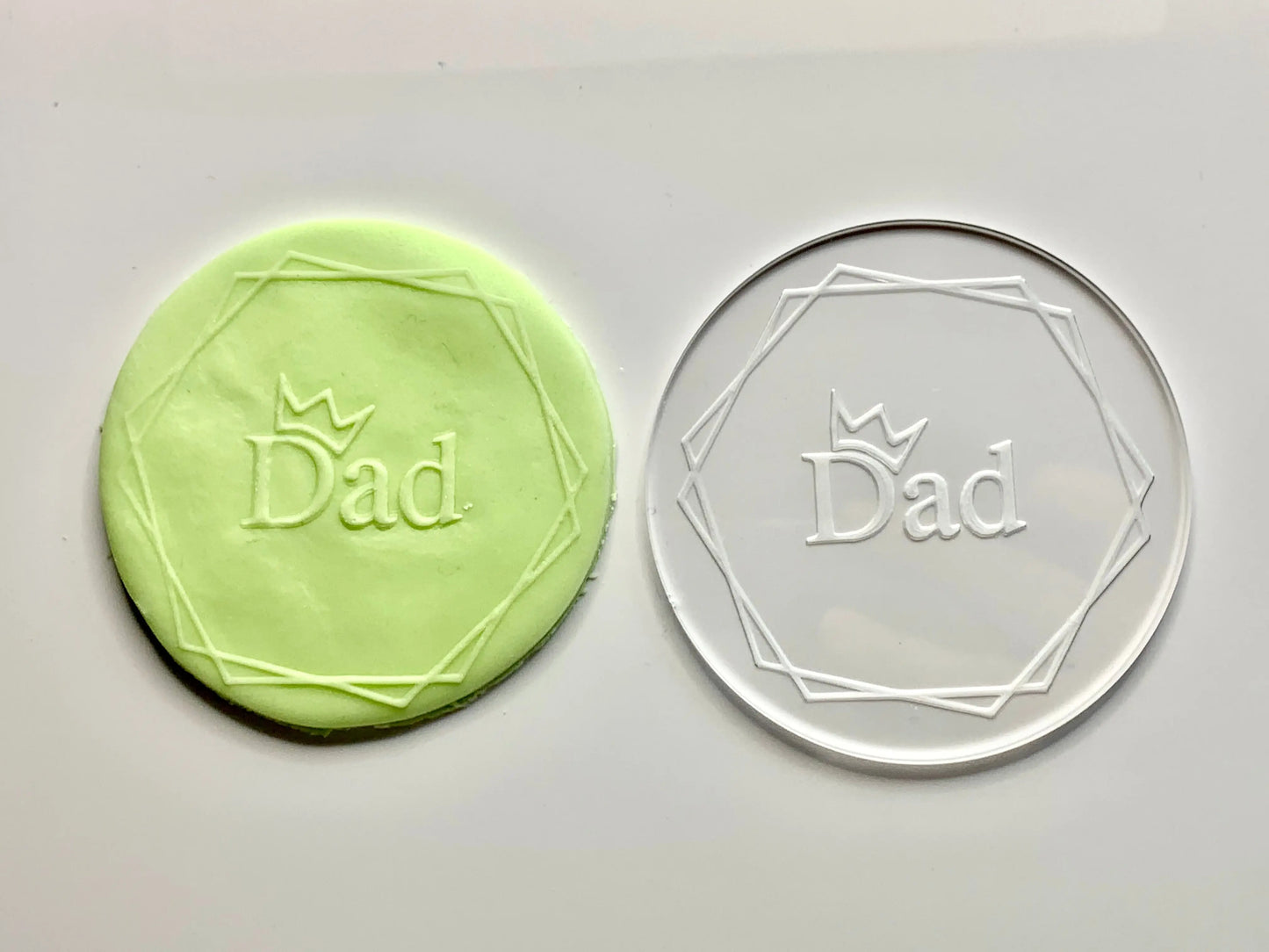 Fathers Day - collection 2021 (5) - debossing acrylic stamp MEG cookie cutters