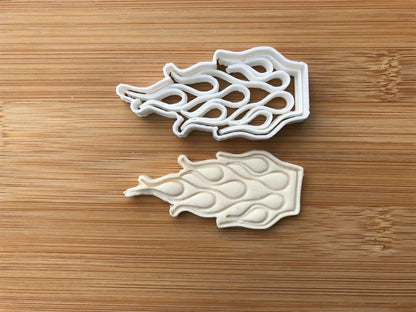 Fire / Flame Cookie cutter (1) MEG cookie cutters