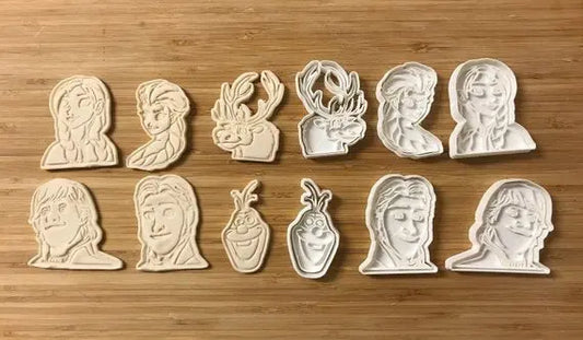 Frozen-INSPIRED - Cookie cutters MEG cookie cutters