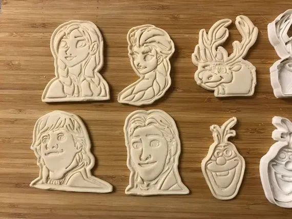 Frozen-INSPIRED - Cookie cutters MEG cookie cutters