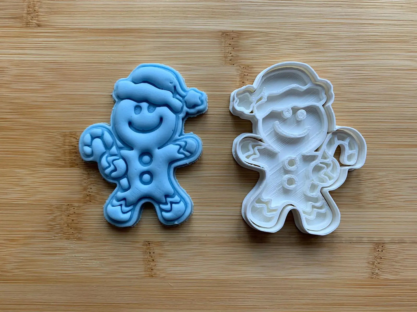 Gingerbread - Christmas - Paint Your Own - Cookie cutter + Stamp MEG cookie cutters