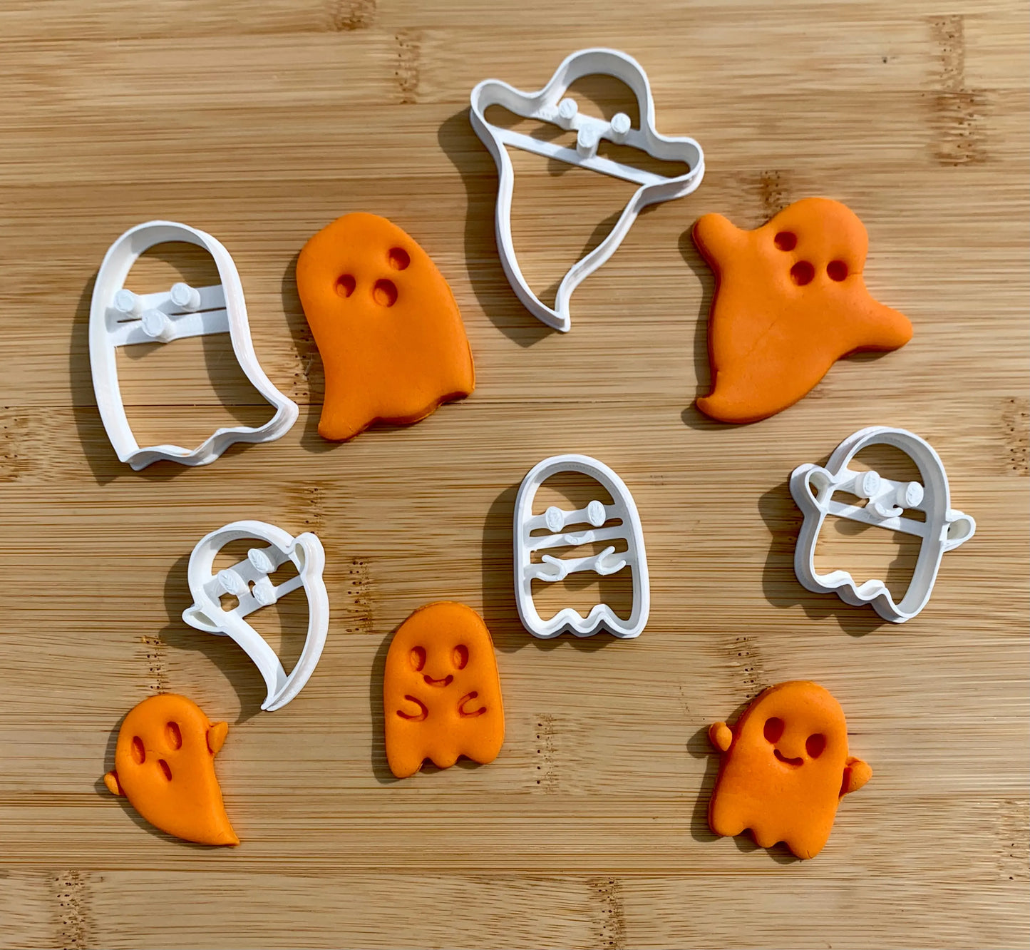 Halloween - collection 2021 - Family Ghost 5 pcs cookie cutters MEG cookie cutters