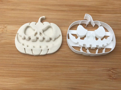 Halloween Uk Seller Plastic Biscuit Cookie Cutter Fondant Cake Decor Pumpkin 2 MEG cookie cutters