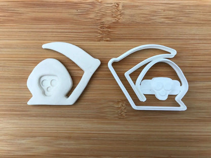 Halloween Uk Seller Plastic Biscuit Cookie Cutter Fondant Cake Decor THE DEATH MEG cookie cutters