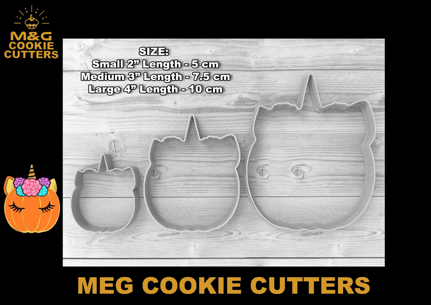 Halloween Uk Seller Plastic Biscuit Cookie Cutter Fondant Cake Pumpkin Unicorn MEG cookie cutters