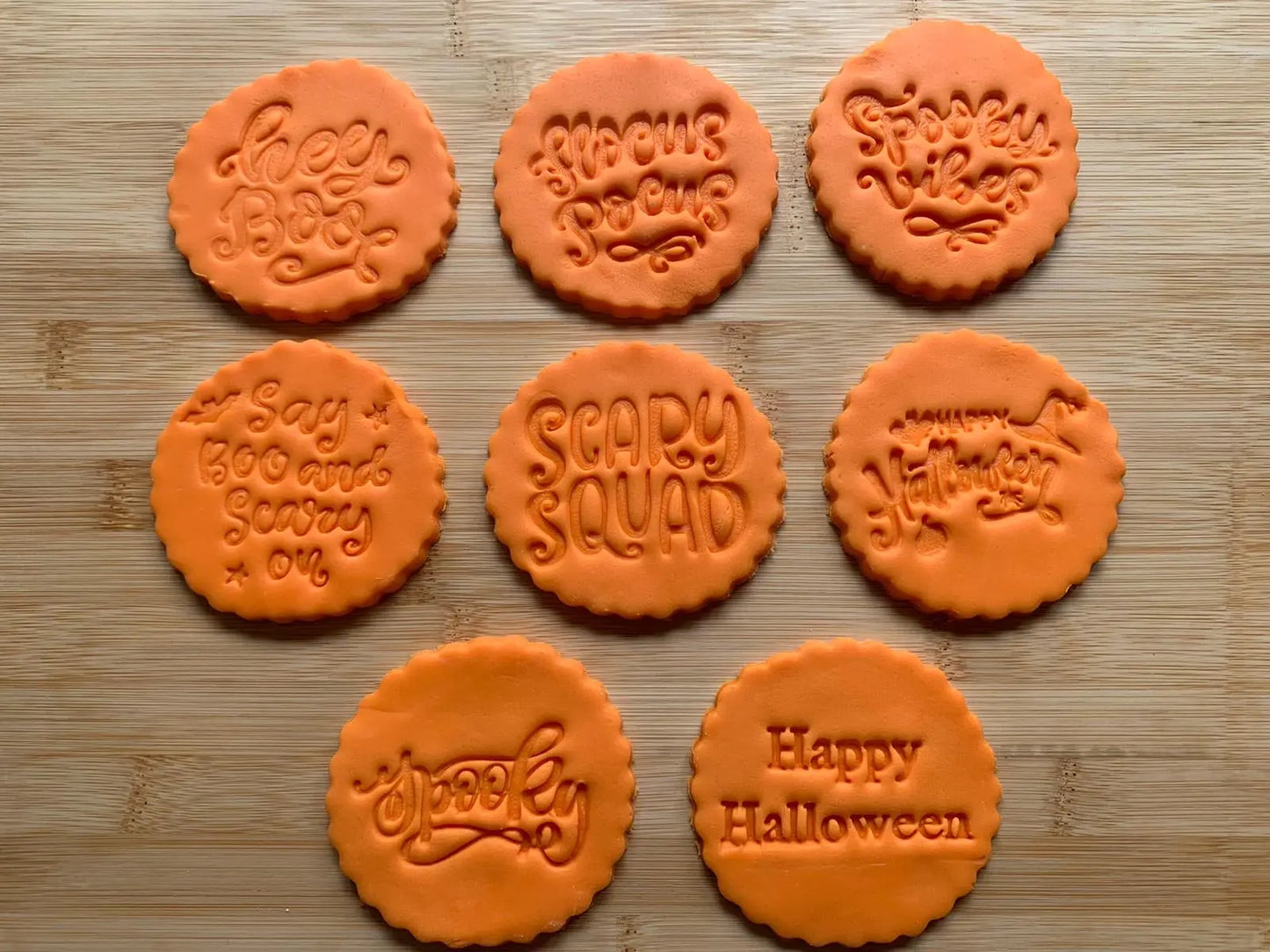 Halloween stamps embossing for cupcakes collection 2020 MEG cookie cutters