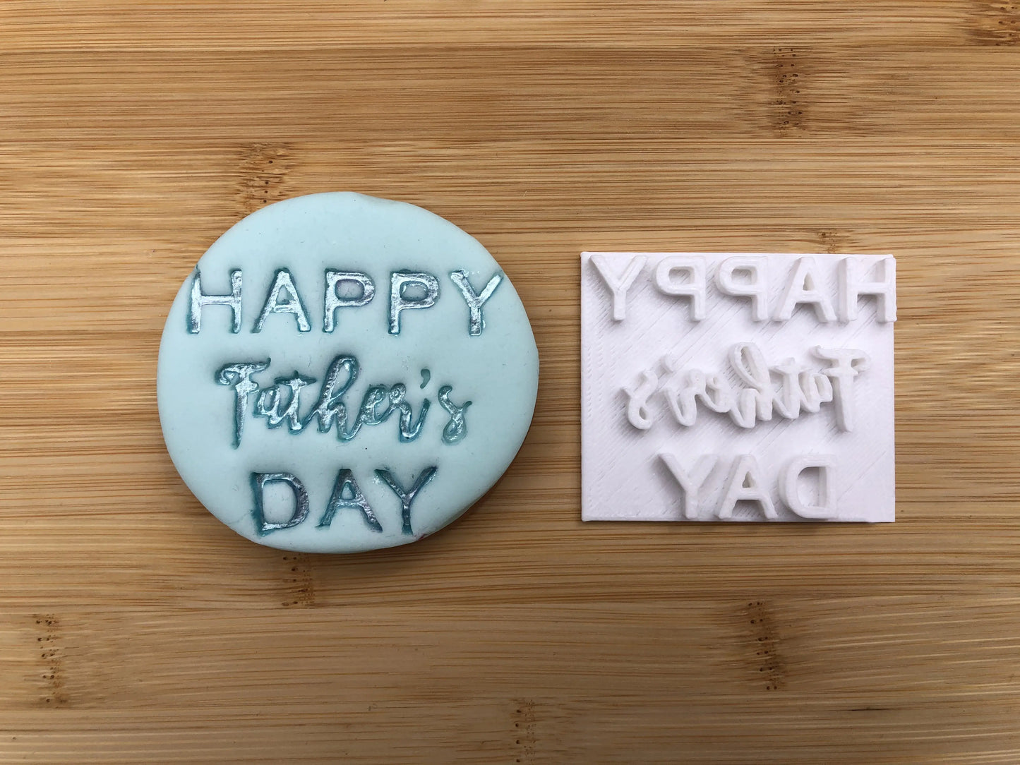 Happy Father's Day - Embossing - stamp (2) MEG cookie cutters