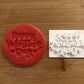 Happy Valentine's day - Embossing - stamp MEG cookie cutters