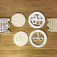 Harry Potter-Inspired Cookie cutter cake decoration fondant MEG cookie cutters