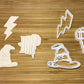 Harry Potter-Inspired Cookie cutter cake decoration fondant MEG cookie cutters