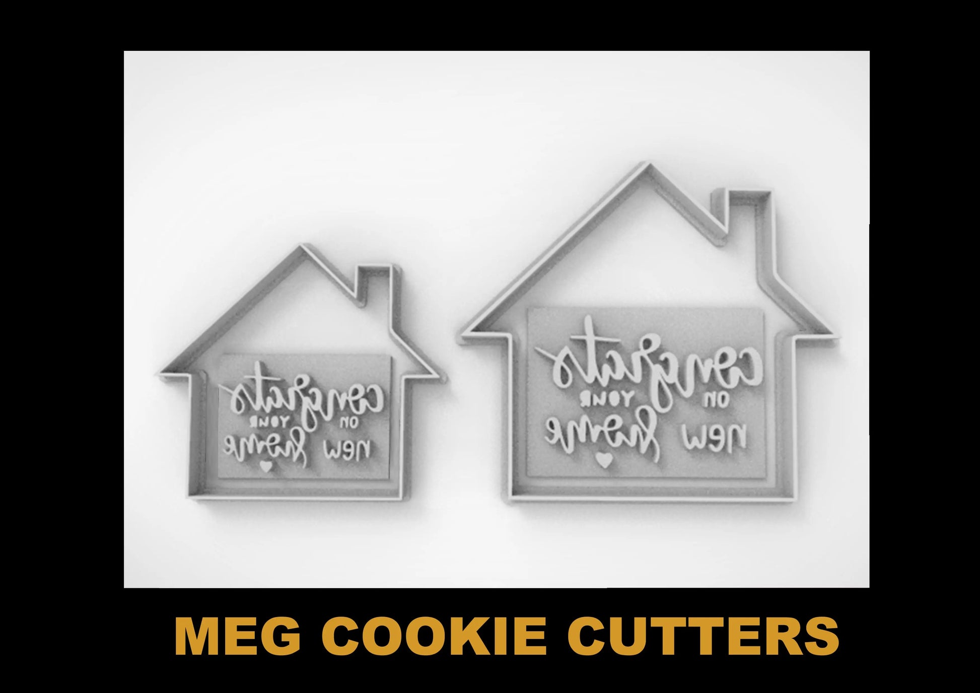 Home / House + stamp congrats cookie cutter Fondant Cutter Cake Decorating 3 - 4 INCHES UK MEG cookie cutters