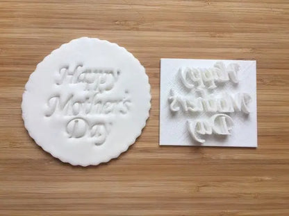 I Do Crew Wedding Embossing for cupcake - stamps sugar paste MEG cookie cutters