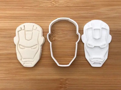 Iron Man Marvel Uk SELLER Biscuit Cookie Cutter Fondant Cake Decorating MEG cookie cutters