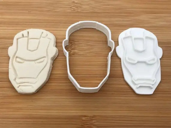 Iron Man Marvel Uk SELLER Biscuit Cookie Cutter Fondant Cake Decorating MEG cookie cutters