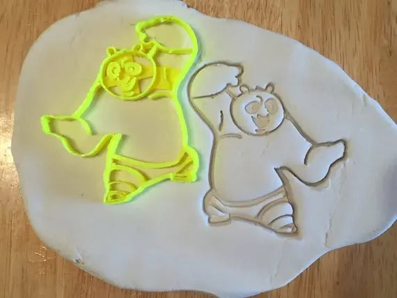 Kung Fu Panda-INSPIRED Icing Fondant Cake Uk Seller Topper Biscuit Mold MEG cookie cutters
