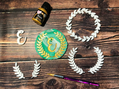 Laurel frames - Wreath - leaves - Embossing - stamps sugar paste MEG cookie cutters