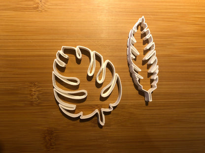 Leaf leaves jungle Biscuit Cookie Cutter Fondant Cake Decorating Mold MEG cookie cutters