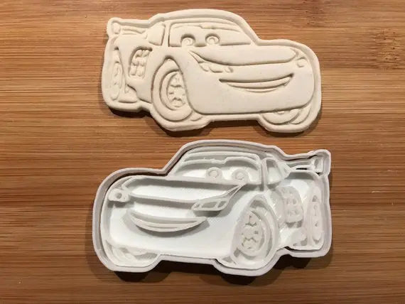 Lightning Mcqueen Cars Biscuit Cookie Cutter Fondant Cake Decorating UK seller MEG cookie cutters