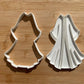 Long islamic dress Woman - stamp + cutter MEG cookie cutters