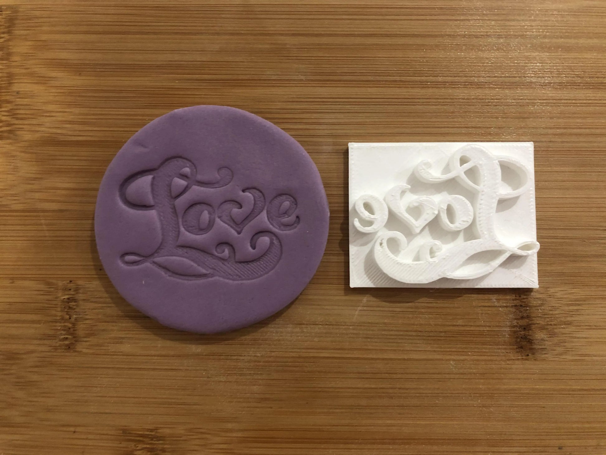 Love valentine Embossing for cupcake and cake - stamps sugar paste - saint Valentines theme stamps MEG cookie cutters