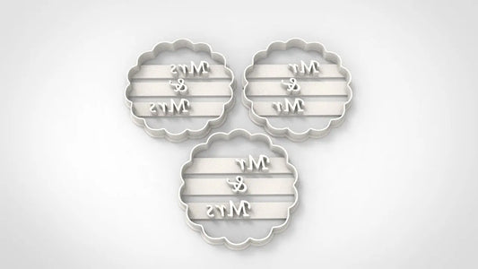 MR & MRS Cutter MEG cookie cutters