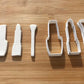 Make up Set Lipstick Brush Nail Varnish Cookie Cutter fondant cake decorating MEG cookie cutters