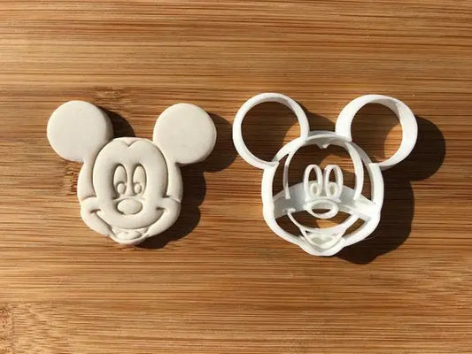 Mickey Mouse Plastic Cookie Cutter Fondant Cake Decorating Cupcake MEG cookie cutters
