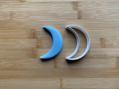 Moon - Paint Your Own - Cookie cutter MEG cookie cutters