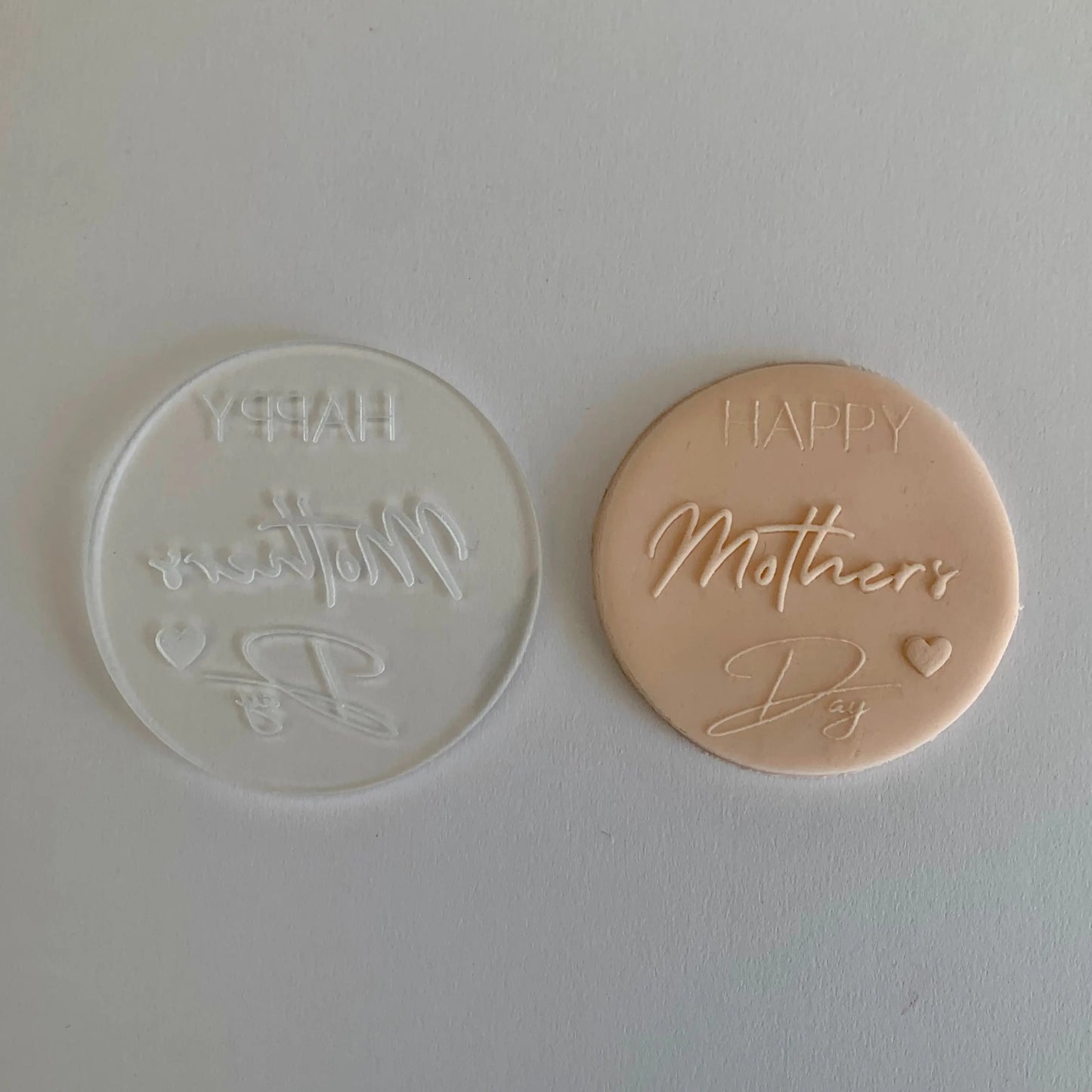 Mothers Day - Debossing 7 - raising stamp 2022 MEG cookie cutters