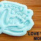 Mothers Day stamp and cutters Collection 2022 MEG cookie cutters