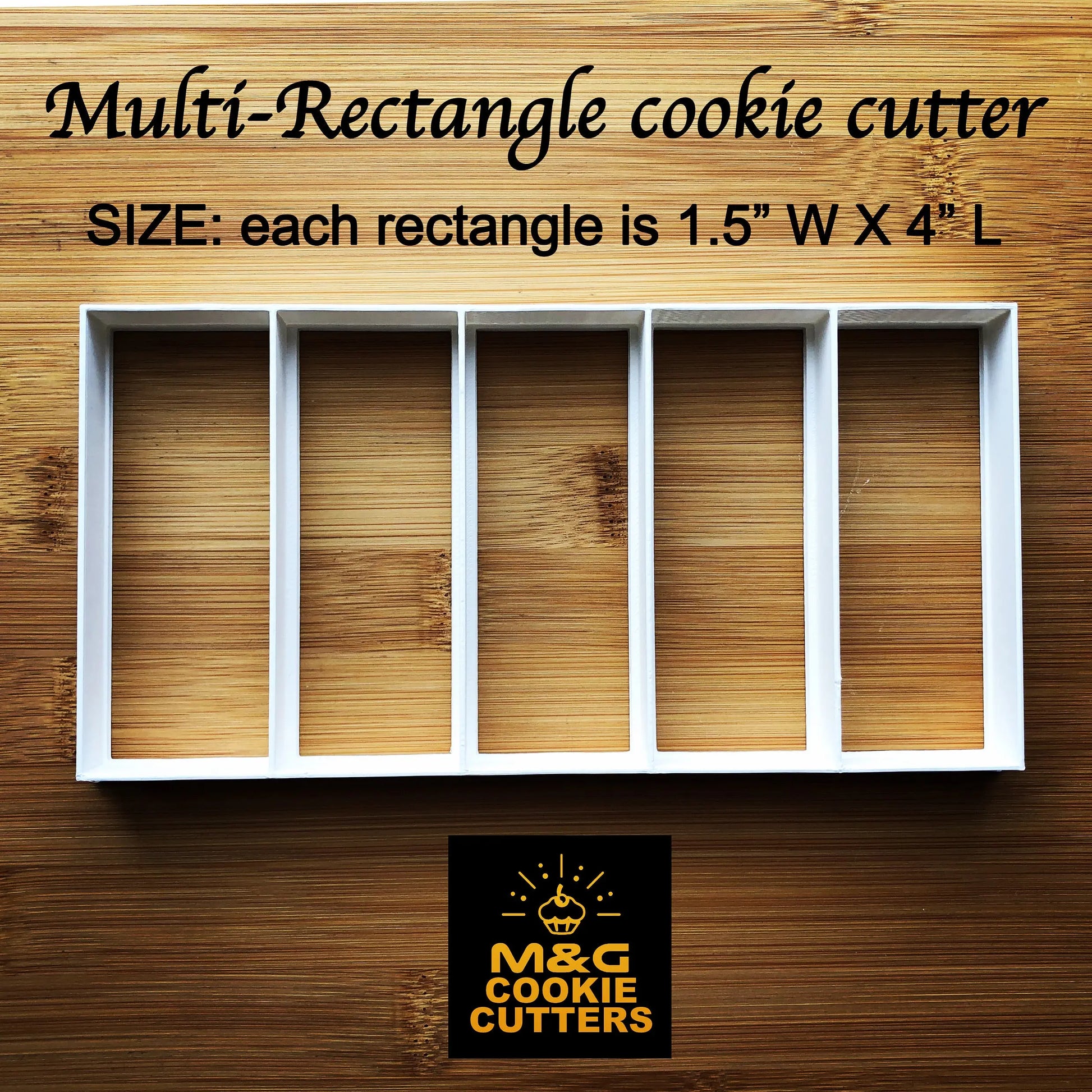 Multi-rectangle cutter Uk Seller Plastic Biscuit Cookie Cutter Fondant Cake Decor MEG cookie cutters