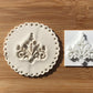 Muslim Islamic Embossing for cupcake and cake - stamps sugar paste Design 10 MEG cookie cutters