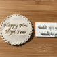 Muslim Islamic Embossing for cupcake and cake - stamps sugar paste Design 14 MEG cookie cutters