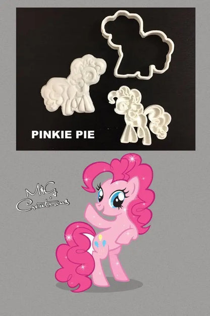 My Little Pony Cutter Topper Fondant Gift Birthday Kids cake decorating UK MEG cookie cutters