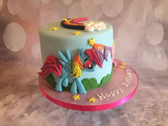 My Little Pony Cutter Topper Fondant Gift Birthday – MEG cookie