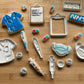 NHS / Hospital collection cutters + stamps MEG cookie cutters