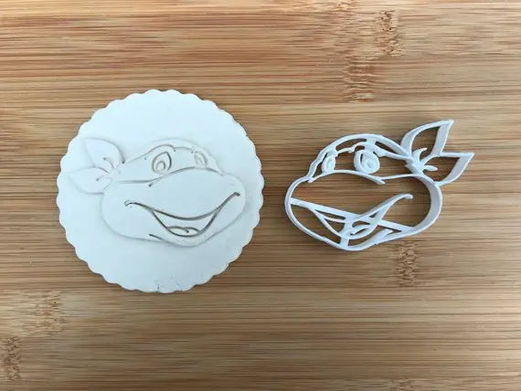 Ninja turtles Uk Seller Plastic Biscuit Cookie Cutter Fondant Cake Decorating MEG cookie cutters