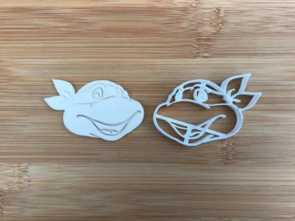Ninja turtles Uk Seller Plastic Biscuit Cookie Cutter Fondant Cake Decorating MEG cookie cutters