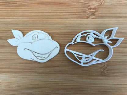Ninja turtles Uk Seller Plastic Biscuit Cookie Cutter Fondant Cake Decorating MEG cookie cutters