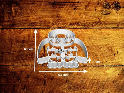 Owl Biscuit Cookie Cutter Fondant Cake Decorating Mold MEG cookie cutters